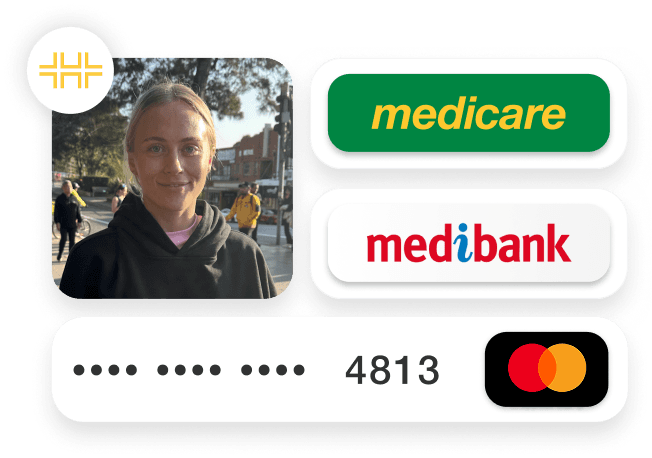 HaltH wallet — Medicare, Medibank and payments